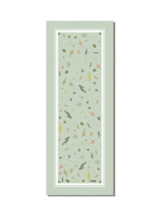 Regan Yoga Mat — Cactus Chic, Zero-Slip Grip (Desert-Soft Cushioning)-0