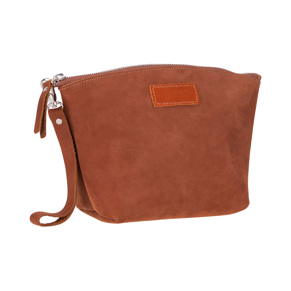 Avondale Premium Leather Dopp Kit - Travel Makeup Bag for Men & Women-1
