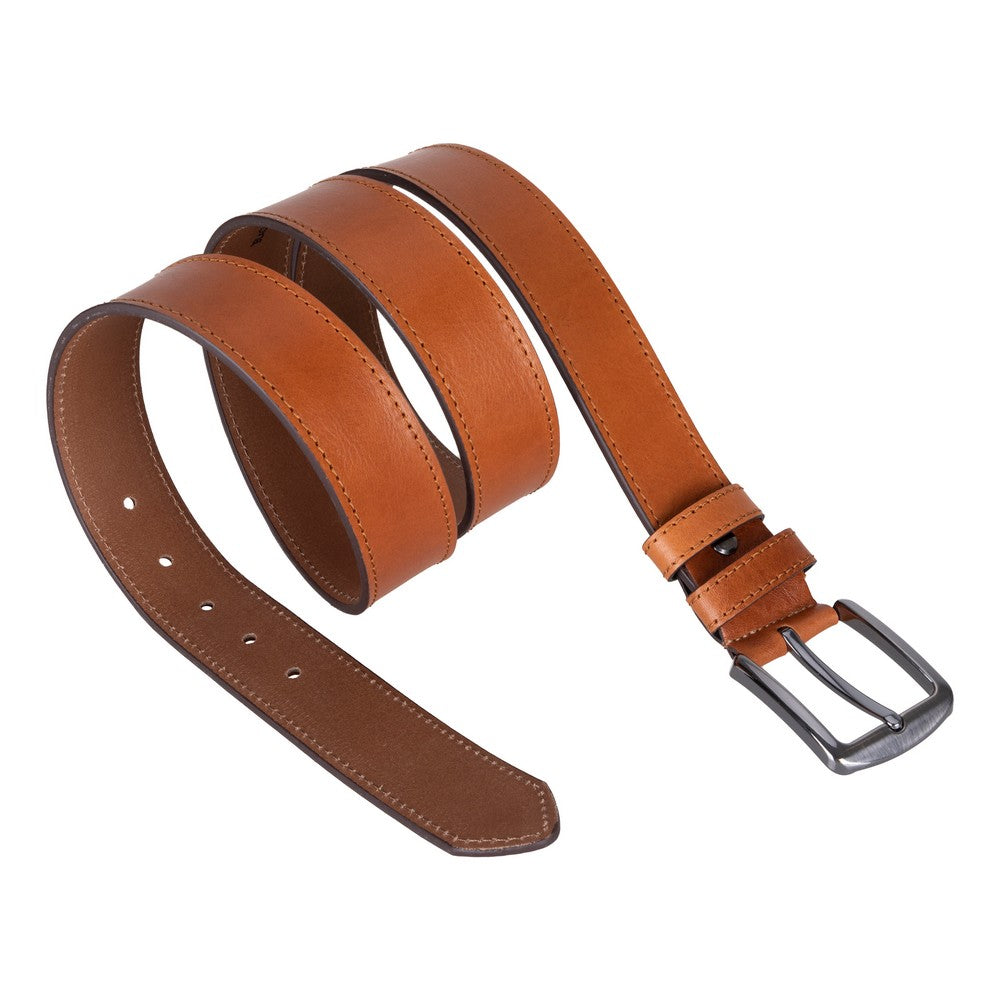 Globe Genuine Leather Belt – Handmade Premium Men’s Belt with Heavy-Duty Metal Buckle-4