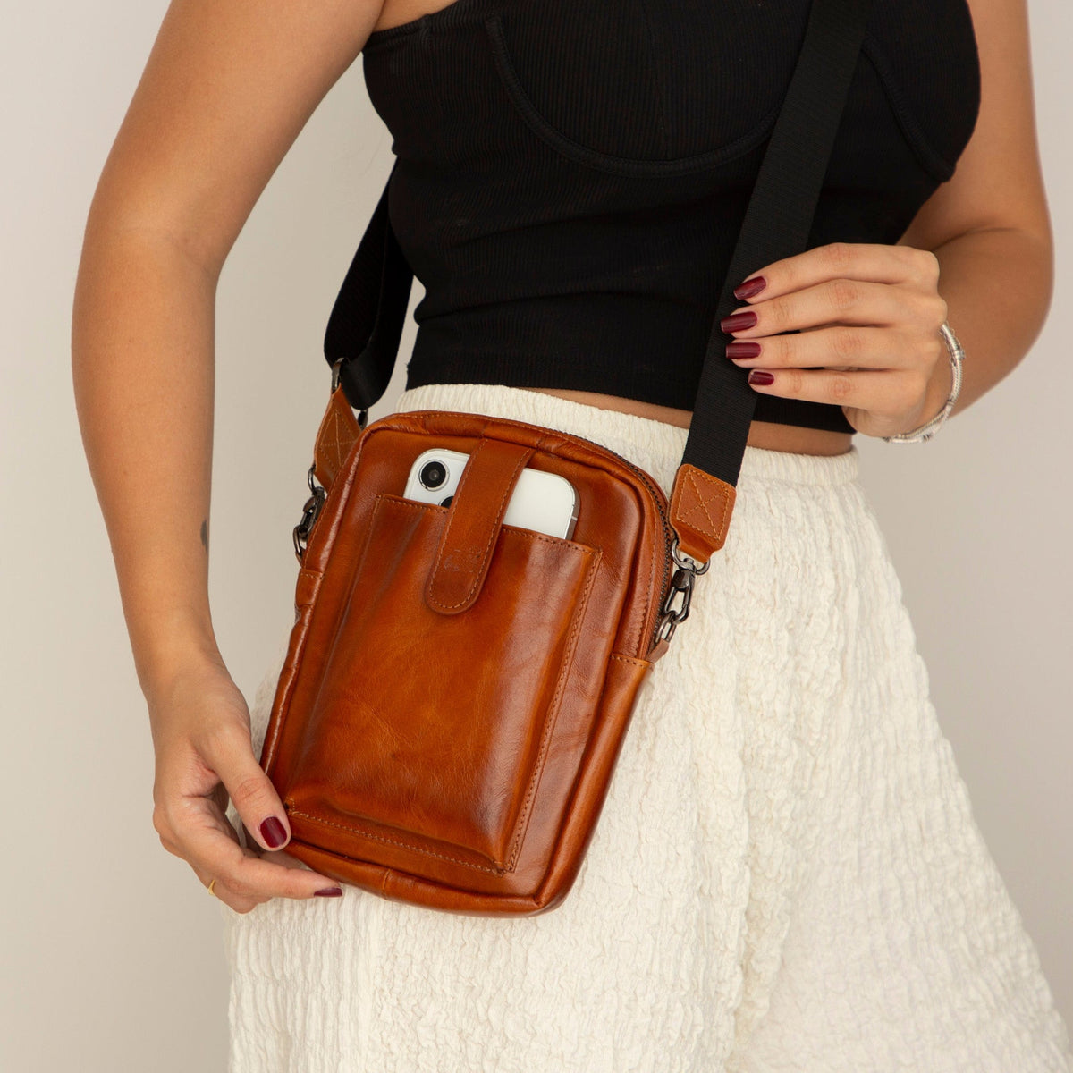 Ajo Leather Crossbody Bag – Genuine Leather Purse-6