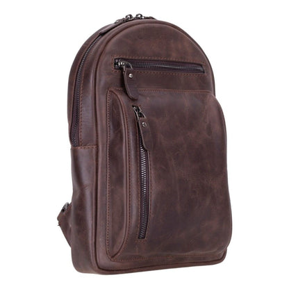 Athens Unisex Leather Cross Bag-5