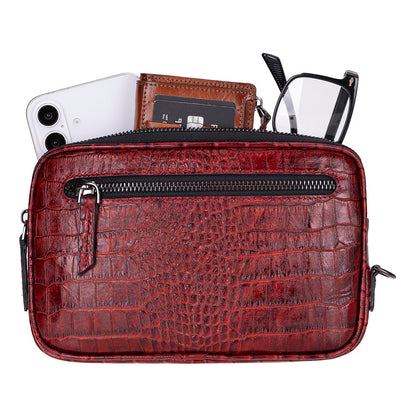 Noma Leather Clutch Bag-8