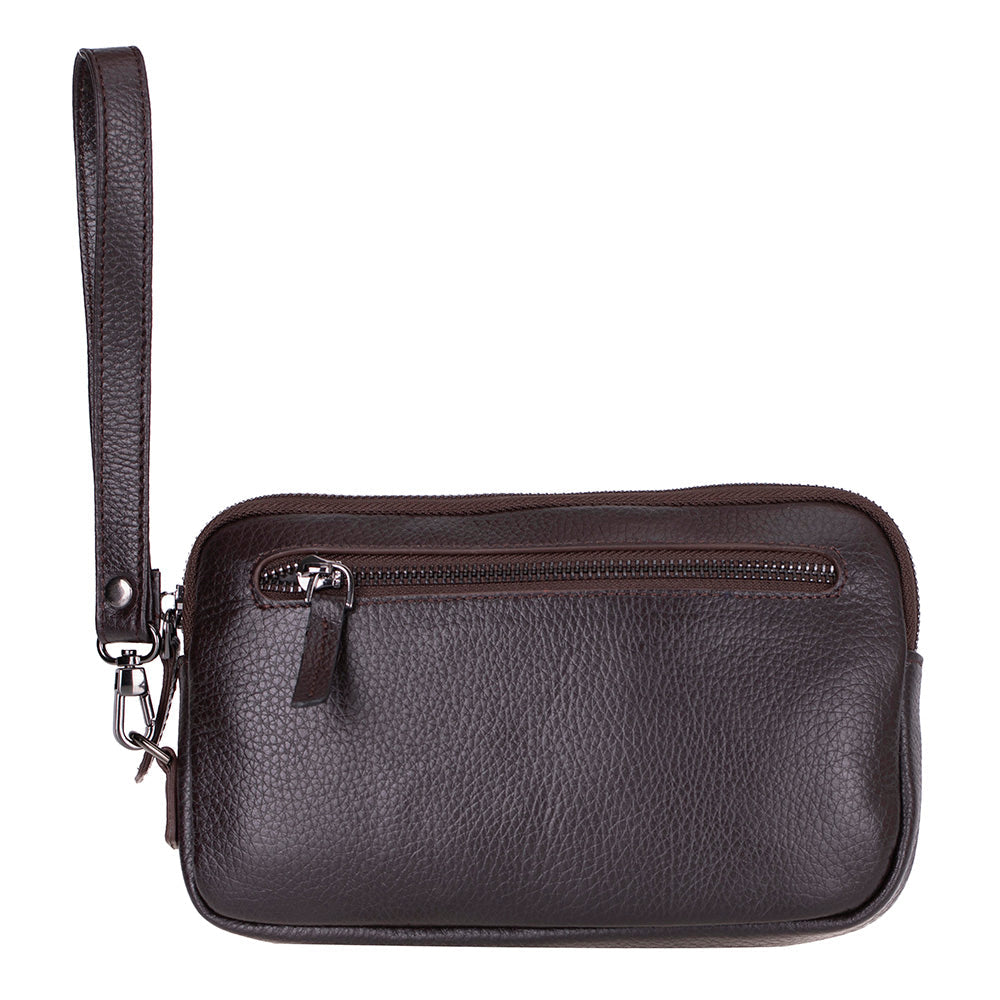 Noma Leather Clutch Bag-2