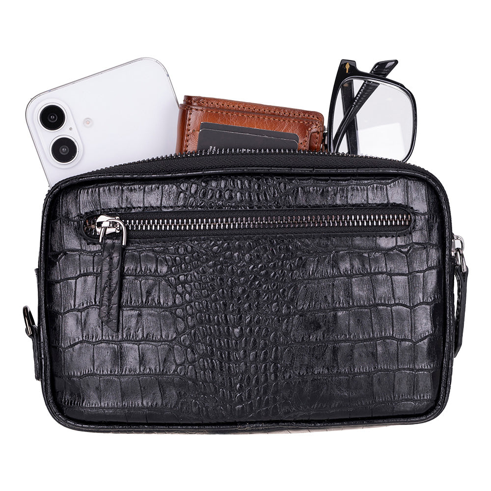 Noma Leather Clutch Bag-6