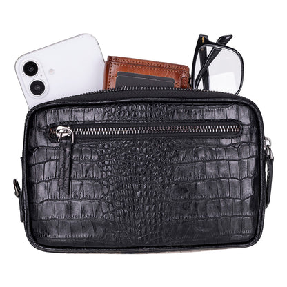 Noma Leather Clutch Bag-6