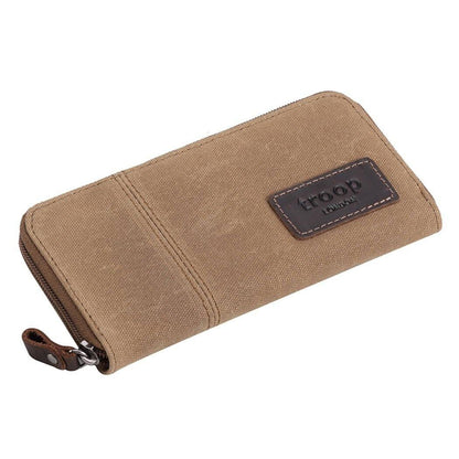 Canvas Zip Around Wallet Purse | TRP0501-0