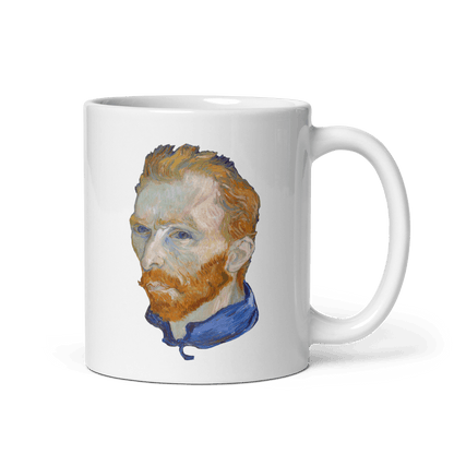 Van Gogh Self Portrait, 1889 Artwork Mug-2