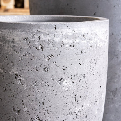 Vessara | Onyx Dusk – 100cm XXL Concrete Tall Vase Planter – 172L Round Plant Pot-4