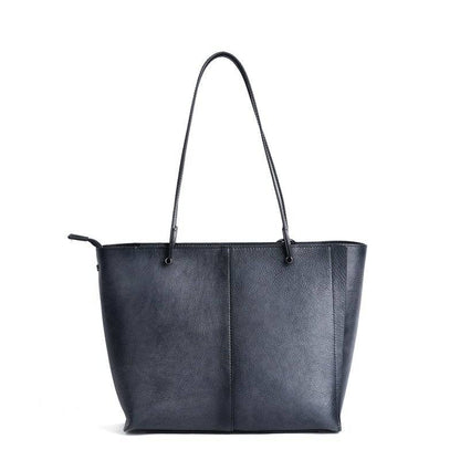 Rossie Viren Women's  Vintage Leather Large Tote Shopper Bag-3