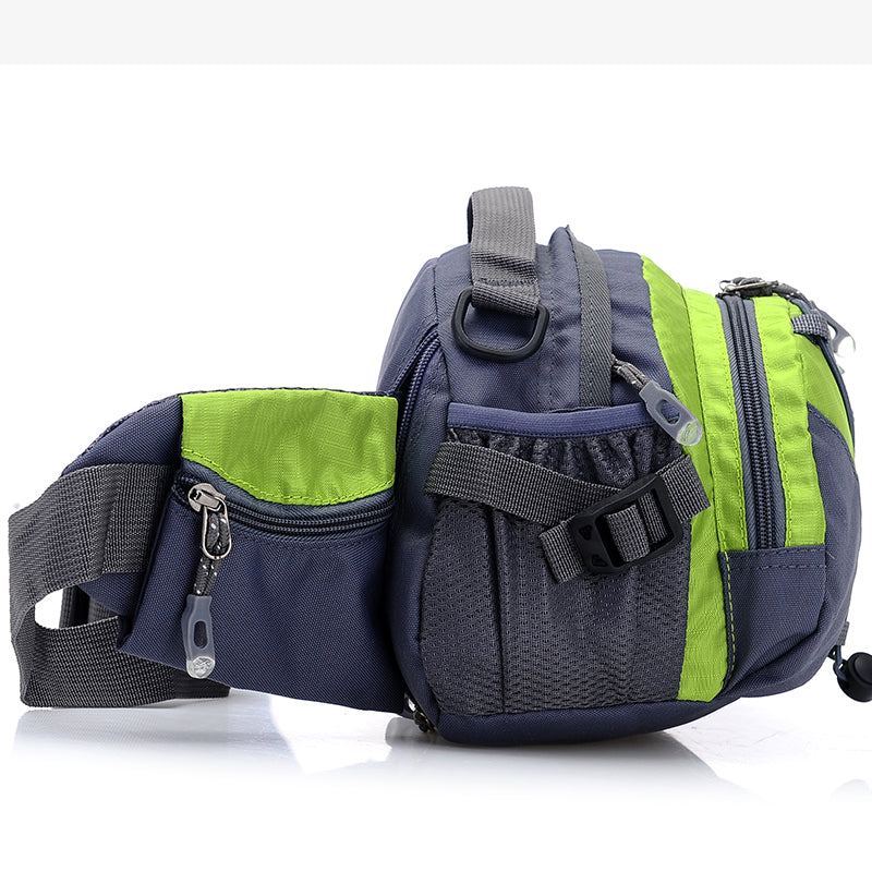 Wautton Outdoor Waist Bag Crossbody Sling Bag Nylon-4