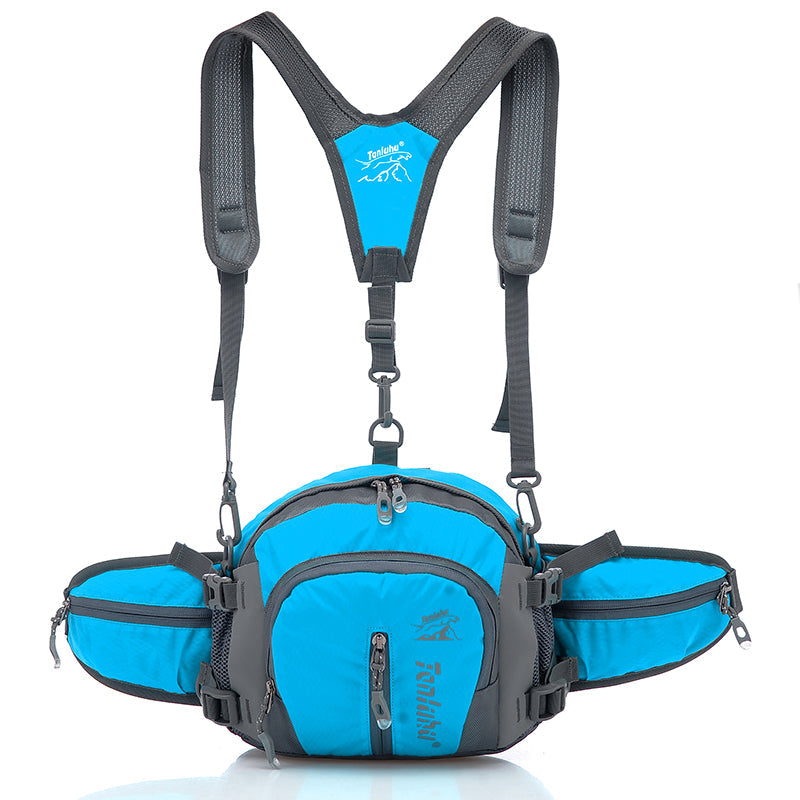 5L All-in-One Hydration Fanny Pack | Convertible Waist Bag & Backpack with Water Bottle Holder-5