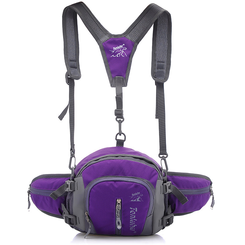 5L All-in-One Hydration Fanny Pack | Convertible Waist Bag & Backpack with Water Bottle Holder-7