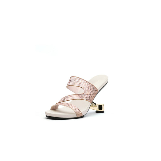 Playful Wave Strap Gravity Mules-1