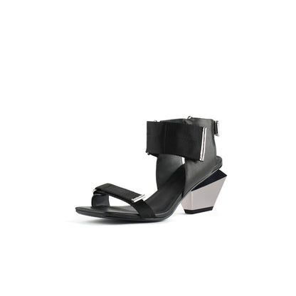 Wave Strap Slip-On Sandals-1