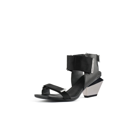 Wave Strap Slip-On Sandals-1