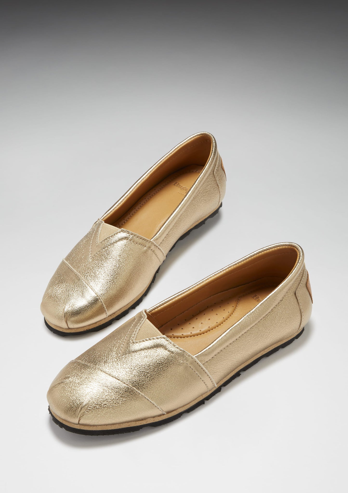 Women's Chukka Espadrilles, gold leather-1