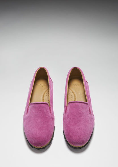 Women's Continental Espadrilles, candy pink suede-2