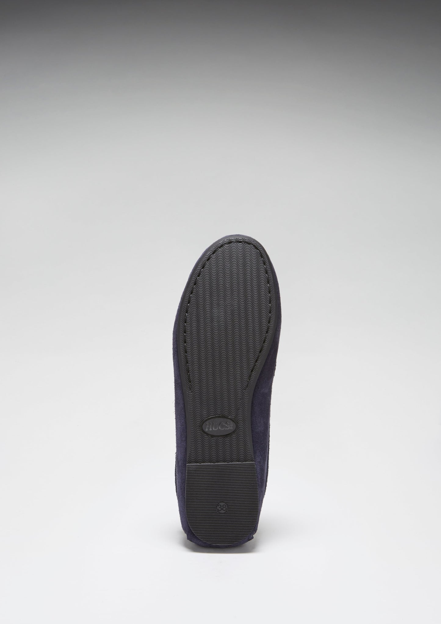 Women's Tasselled Driving Loafers Full Rubber Sole, navy blue suede-3