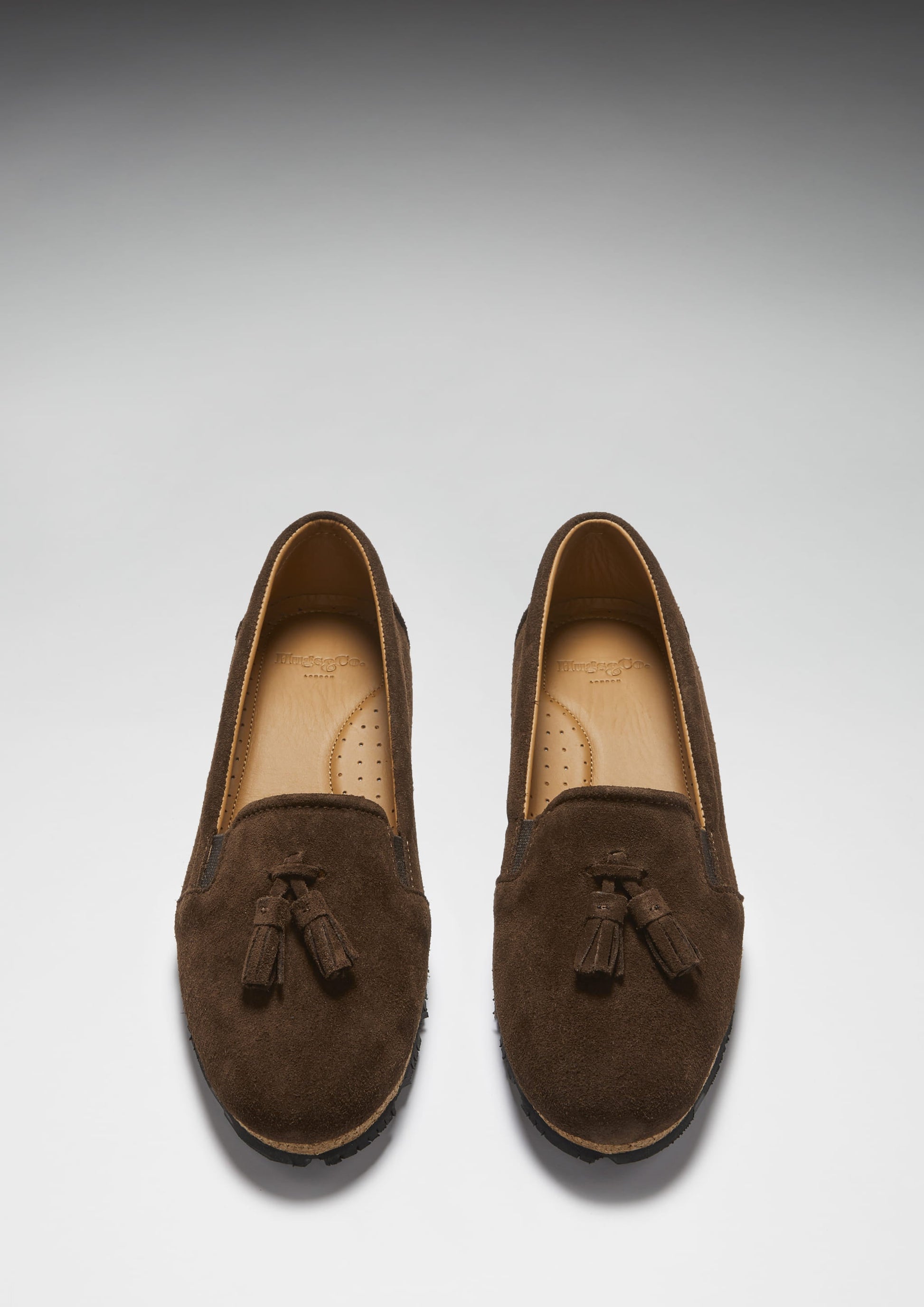 Women's Tasselled Espadrilles, brown suede-2