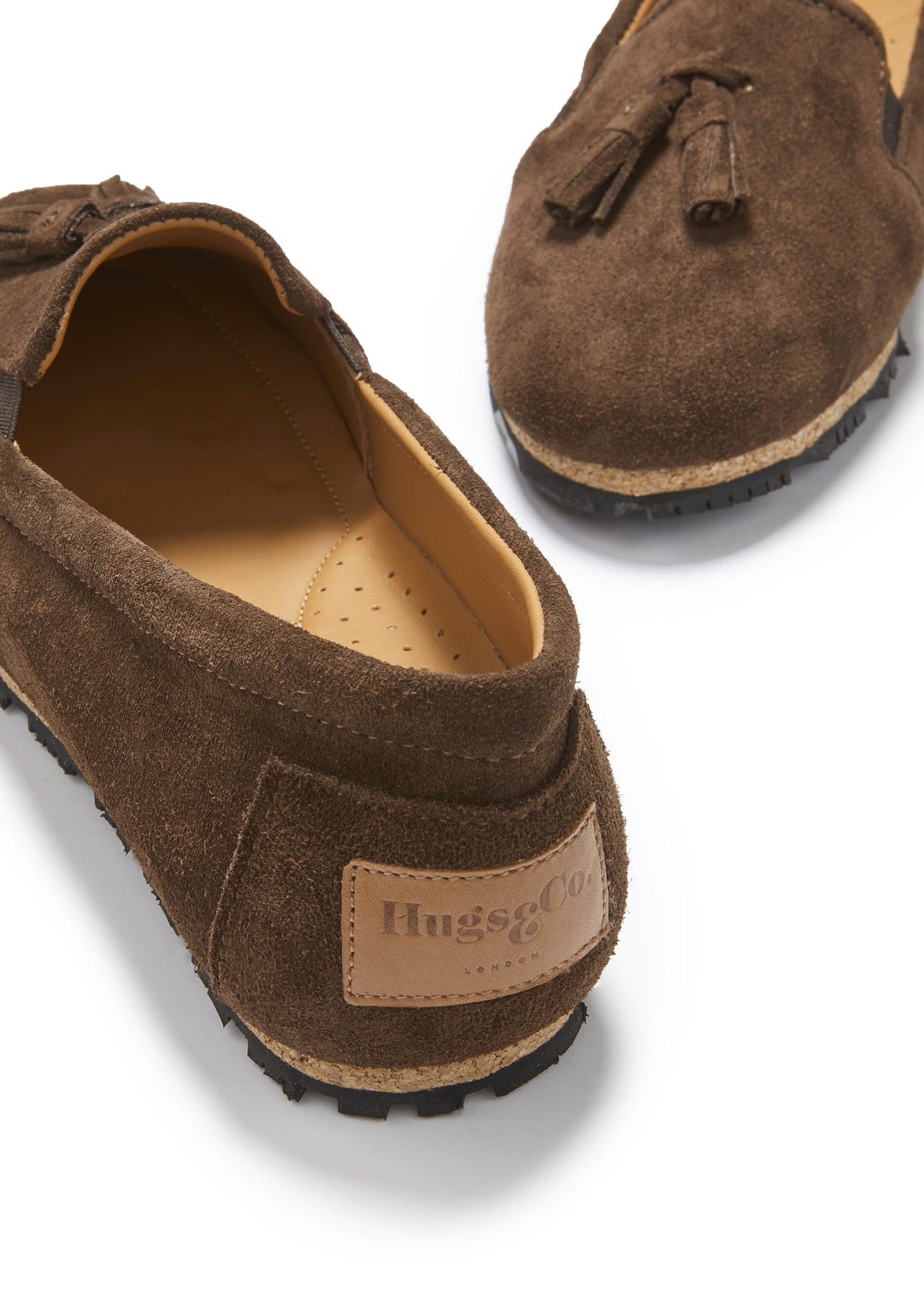 Women's Tasselled Espadrilles, brown suede-3