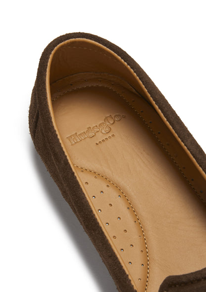 Women's Tasselled Espadrilles, brown suede-4