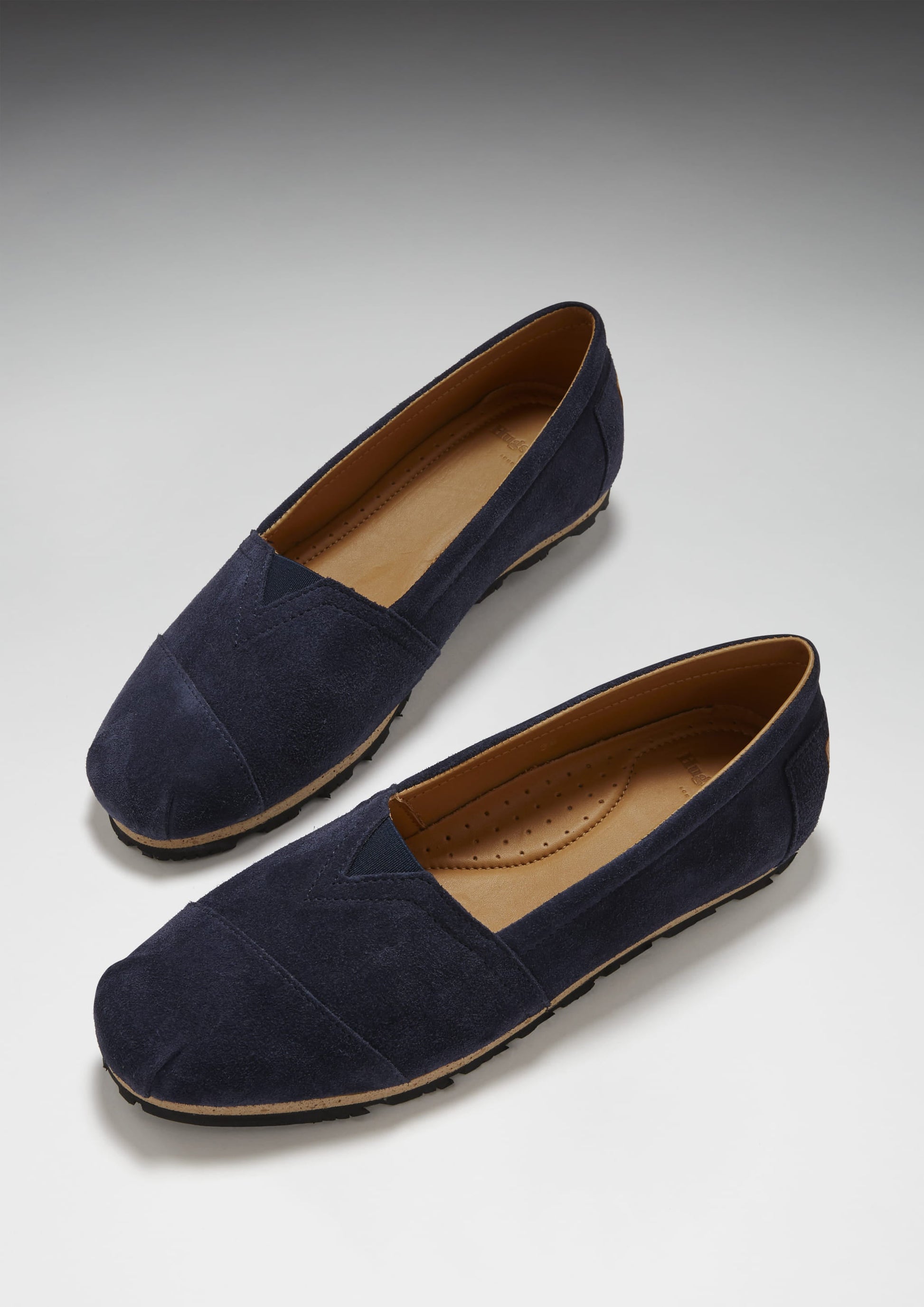 Women's Chukka Espadrilles, navy blue suede-1