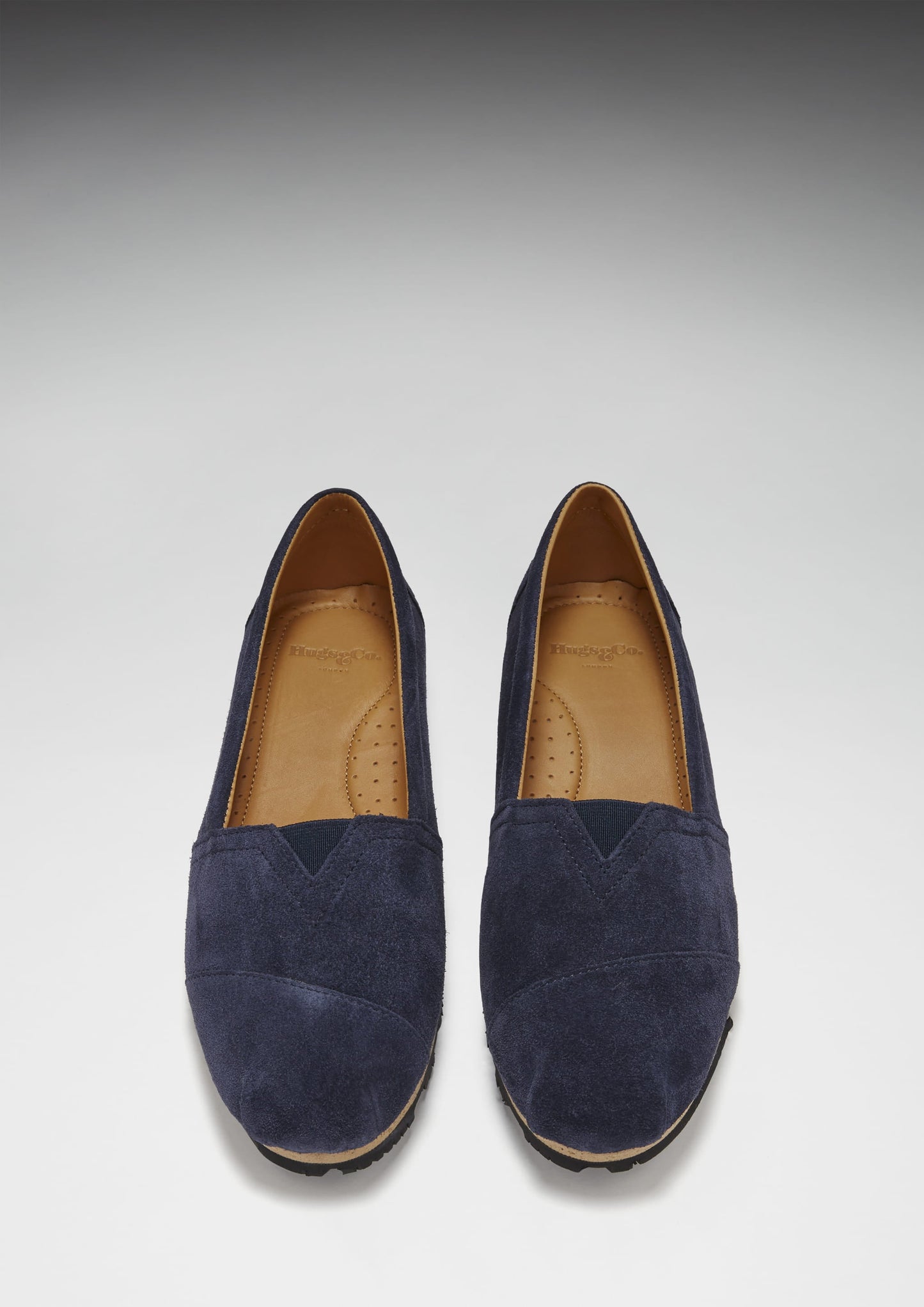 Women's Chukka Espadrilles, navy blue suede-2