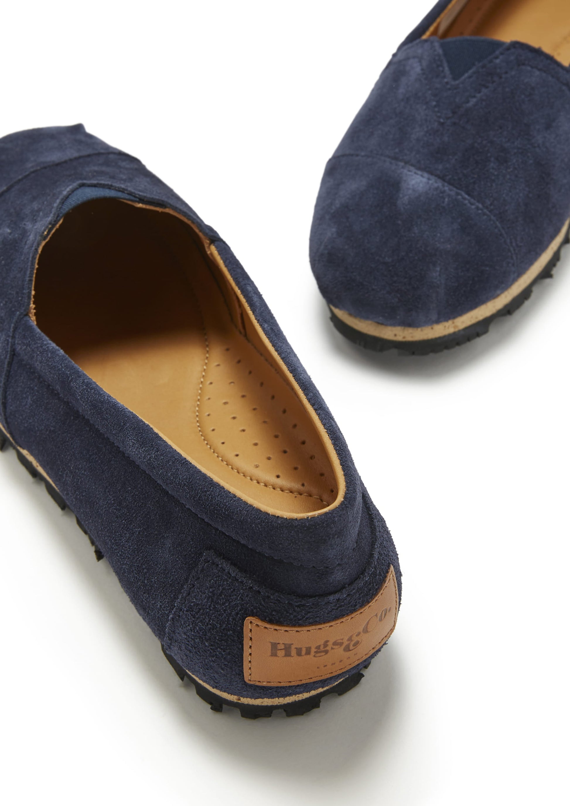 Women's Chukka Espadrilles, navy blue suede-3