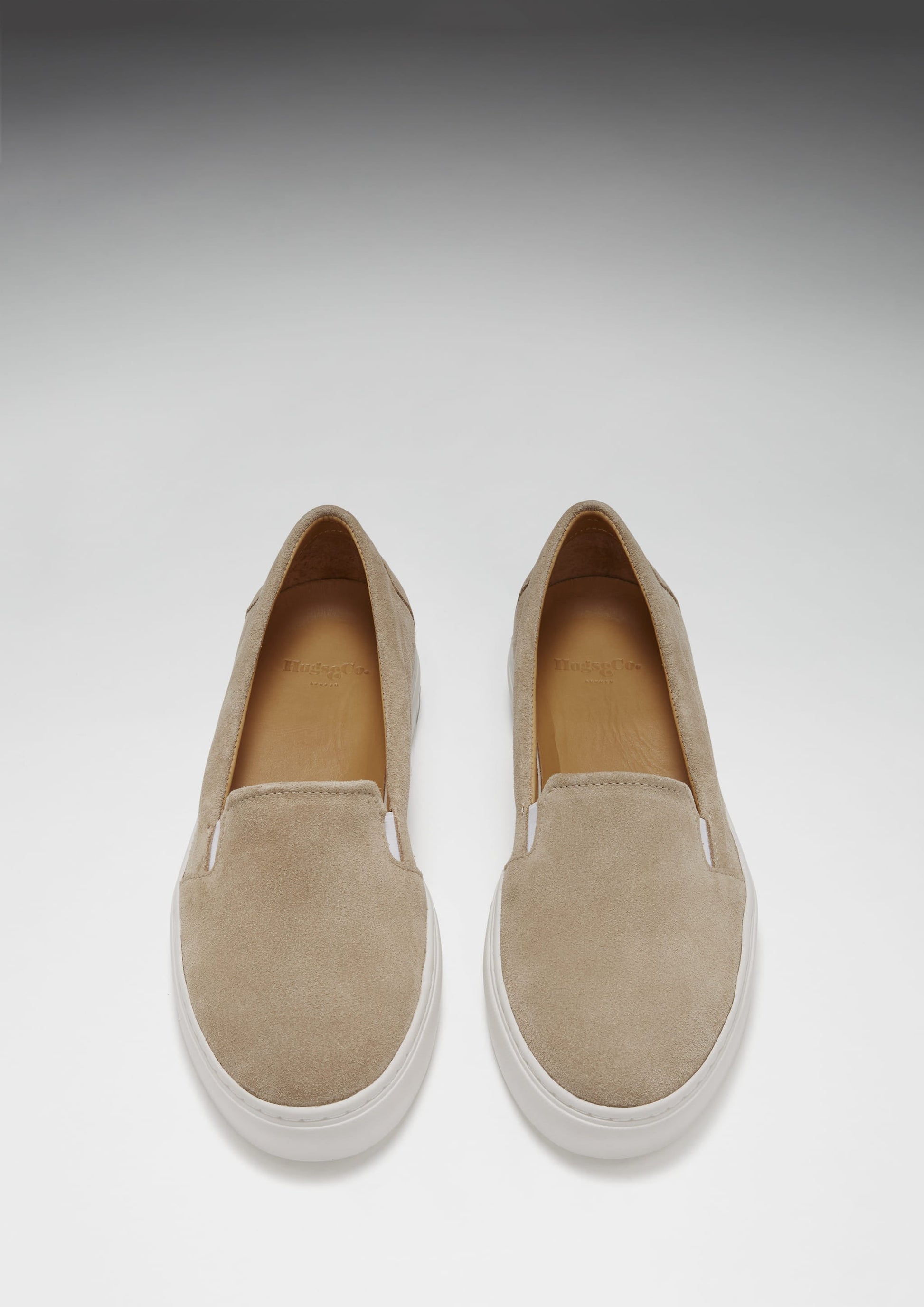 Women's Slip-On Sneakers, taupe suede-2