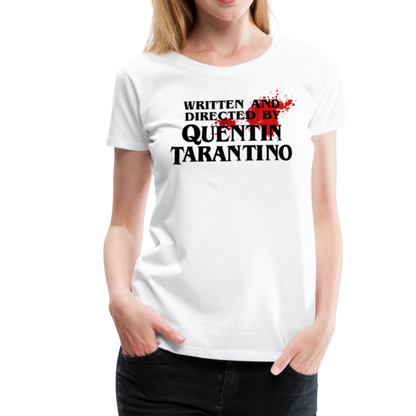 Written and Directed by Quentin Tarantino (Bloodstained) t-shirt-2