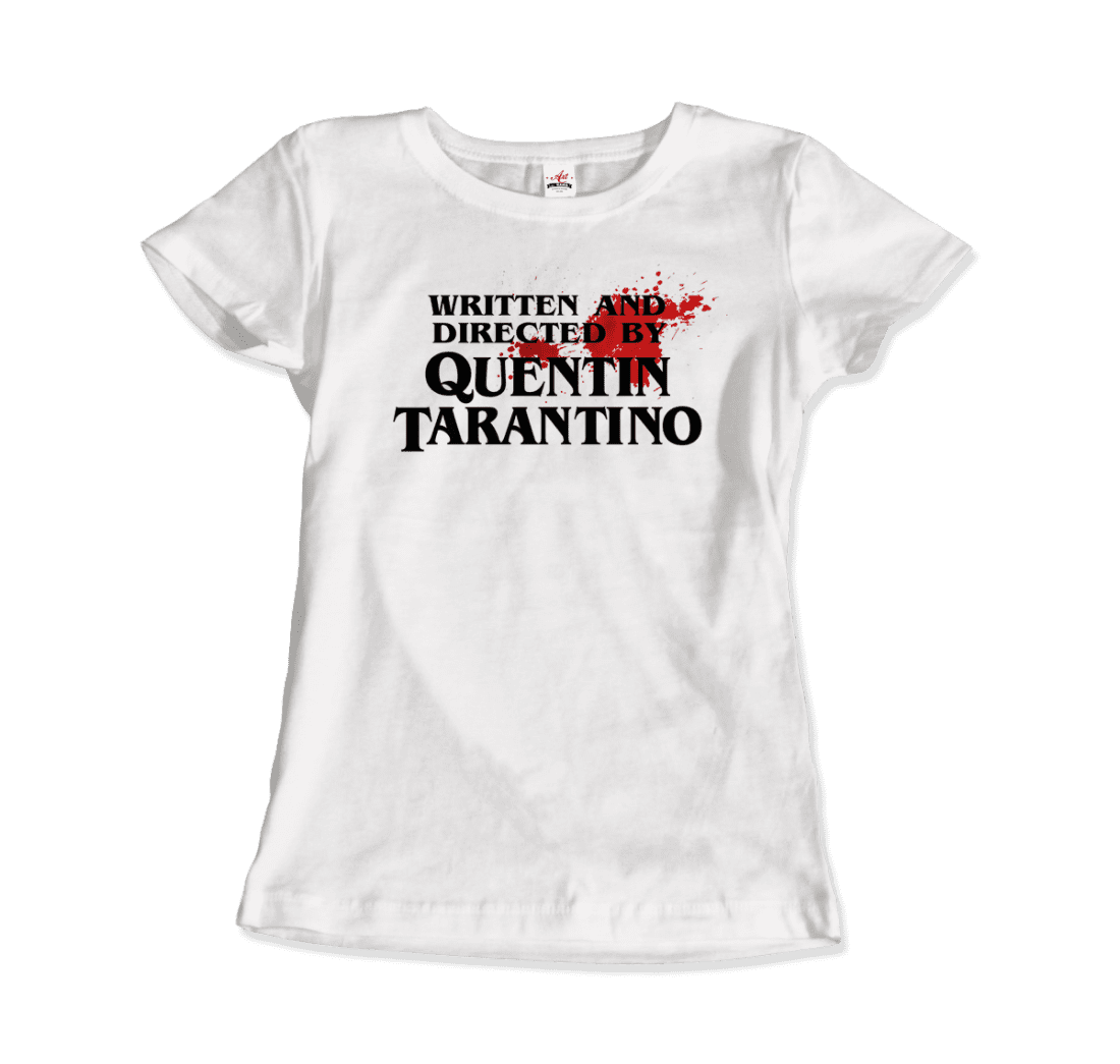 Written and Directed by Quentin Tarantino (Bloodstained) t-shirt-4